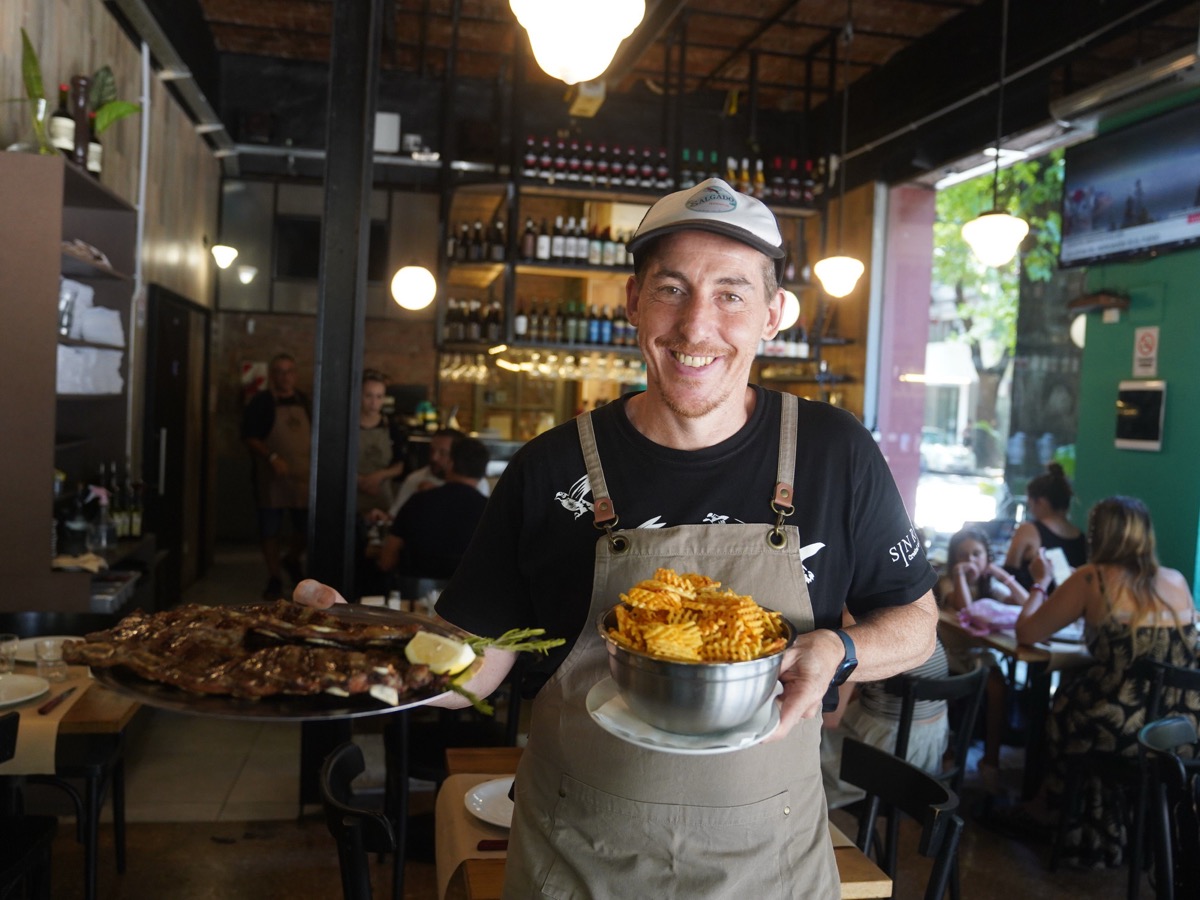 La nueva parrilla de Salgado en Villa Urquiza